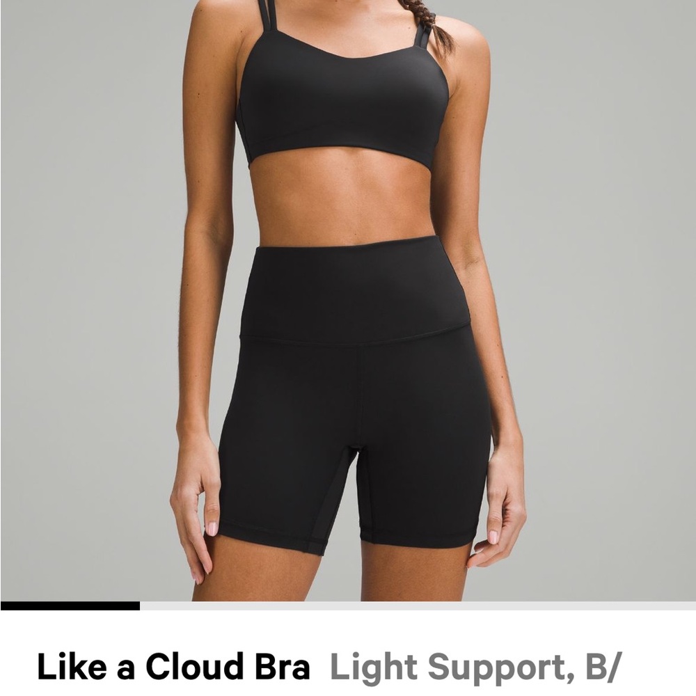 Lululemon Black Sports Bra